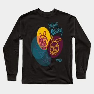 frohe Ostern Long Sleeve T-Shirt